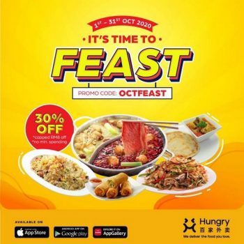 Hungry-October-Feast-Promotion-350x350 - Johor Kedah Kelantan Kuala Lumpur Melaka Negeri Sembilan 