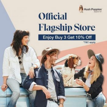 Hush-Puppies-Apparel-Online-Store-Opening-Promotion-350x350 - Apparels Fashion Accessories Fashion Lifestyle & Department Store Johor Kedah Kelantan Kuala Lumpur Melaka Negeri Sembilan Online Store Pahang Penang Perak Perlis Promotions & Freebies Putrajaya Sabah Sarawak Selangor Terengganu 