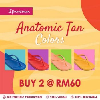 Ipanema-Anatomic-Tan-Promotion-350x350 - Fashion Lifestyle & Department Store Footwear Johor Kedah Kelantan Kuala Lumpur Melaka Negeri Sembilan Online Store Pahang Penang Perak Perlis Promotions & Freebies Putrajaya Sabah Sarawak Selangor Terengganu 