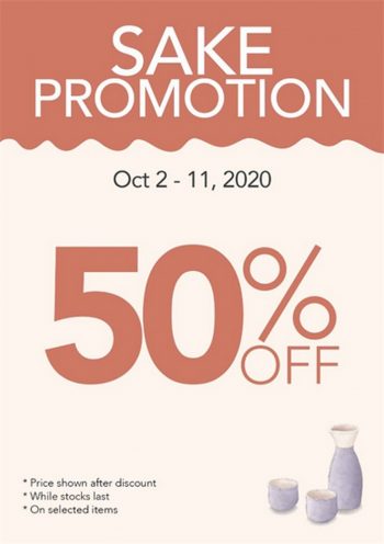 Isetan-Sake-Promotion-350x496 - Kuala Lumpur Promotions & Freebies Selangor Supermarket & Hypermarket 