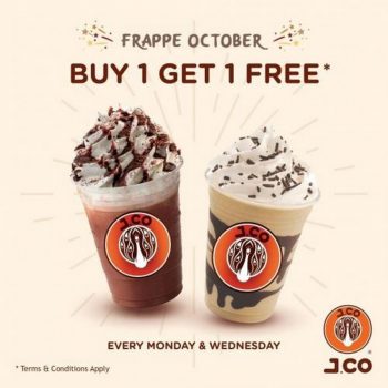 J.Co-Frappe-October-Buy-1-Free-1-Promotion-350x350 - Beverages Food , Restaurant & Pub Johor Kedah Kelantan Kuala Lumpur Melaka Negeri Sembilan Pahang Penang Perak Perlis Promotions & Freebies Putrajaya Sabah Sarawak Selangor Terengganu 