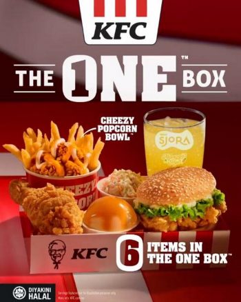 KFC-The-One-Box-Promotion-350x438 - Beverages Food , Restaurant & Pub Johor Kedah Kelantan Kuala Lumpur Melaka Negeri Sembilan Pahang Penang Perak Perlis Promotions & Freebies Putrajaya Sabah Sarawak Selangor Terengganu 