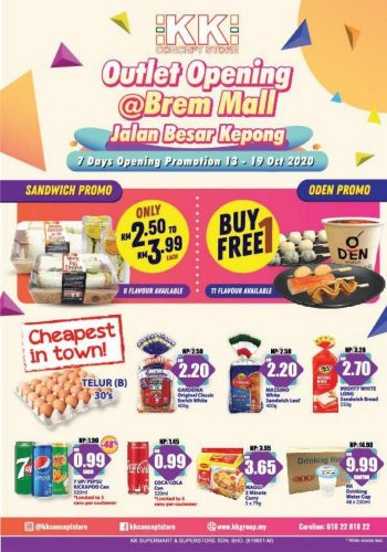 KK-Super-Mart-Opening-Promotion-at-Brem-Mall-350x500 - Kuala Lumpur Promotions & Freebies Selangor Supermarket & Hypermarket 