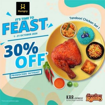 Kenny-Rogers-Roasters-30-OFF-Promo-Code-Promotion-at-Hungry-350x350 - Beverages Food , Restaurant & Pub Johor Kedah Kelantan Kuala Lumpur Melaka Negeri Sembilan Online Store Pahang Penang Perak Perlis Promotions & Freebies Putrajaya Sabah Sarawak Selangor Terengganu 