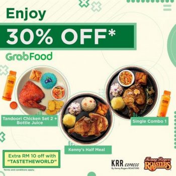 Kenny-Rogers-Roasters-30-OFF-Promotion-on-GrabFood-350x350 - Beverages Food , Restaurant & Pub Johor Kedah Kelantan Kuala Lumpur Melaka Negeri Sembilan Online Store Pahang Penang Perak Perlis Promotions & Freebies Putrajaya Sabah Sarawak Selangor Terengganu 