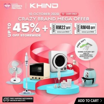 Khind-10.10-Sale-at-Lazada-350x350 - Electronics & Computers Home Appliances Johor Kedah Kelantan Kitchen Appliances Kuala Lumpur Malaysia Sales Melaka Negeri Sembilan Online Store Pahang Penang Perak Perlis Putrajaya Sabah Sarawak Selangor Terengganu 