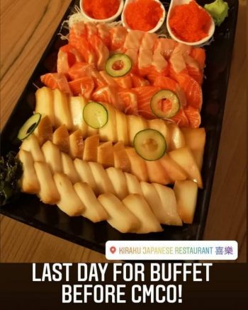Kiraku-Japanese-Restaurant-Ala-Carte-Buffet-Promo-1-350x438 - Beverages Food , Restaurant & Pub Promotions & Freebies Selangor 