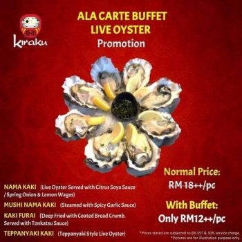 Kiraku-Japanese-Restaurant-Live-US-Oyster-Promotion-350x350 - Beverages Food , Restaurant & Pub Kuala Lumpur Promotions & Freebies Selangor 