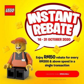 LEGO-Instant-Rebate-Promo-350x350 - Baby & Kids & Toys Johor Kedah Kelantan Kuala Lumpur Melaka Negeri Sembilan Online Store Pahang Penang Perak Perlis Promotions & Freebies Putrajaya Sabah Sarawak Selangor Terengganu Toys 
