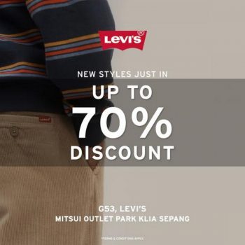Levis-October-Sale-at-Mitsui-Outlet-Park-350x350 - Apparels Fashion Accessories Fashion Lifestyle & Department Store Malaysia Sales Selangor 