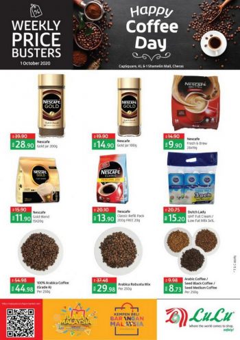 LuLu-Hypermarket-International-Coffee-Day-Promotion-350x495 - Kuala Lumpur Promotions & Freebies Selangor Supermarket & Hypermarket 