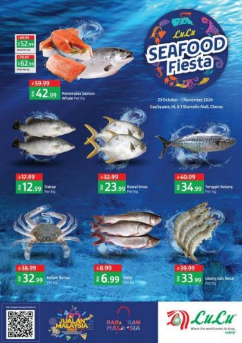 LuLu-Hypermarket-Seafood-Fiesta-Promotion-350x496 - Kuala Lumpur Promotions & Freebies Selangor Supermarket & Hypermarket 
