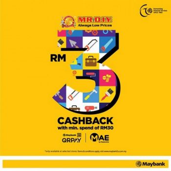 MR.DIY-Free-RM3-Cashback-with-Maybank-350x350 - Bank & Finance Johor Kedah Kelantan Kuala Lumpur Maybank Melaka Negeri Sembilan Others Pahang Penang Perak Perlis Promotions & Freebies Putrajaya Sabah Sarawak Selangor Terengganu 