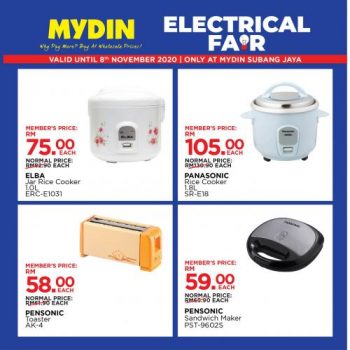 MYDIN-Electrical-Fair-Promotion-at-USJ-Subang-Jaya-1-350x350 - Electronics & Computers Home Appliances Promotions & Freebies Selangor Supermarket & Hypermarket 