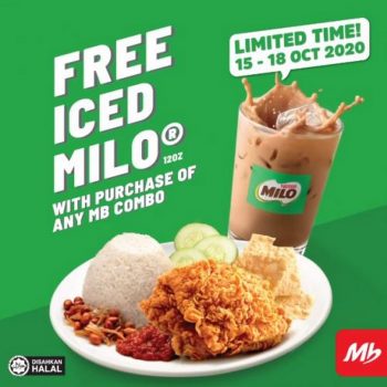 Marrybrown-Free-Iced-Milo-Promotion-350x350 - Beverages Food , Restaurant & Pub Johor Kedah Kelantan Kuala Lumpur Melaka Negeri Sembilan Pahang Penang Perak Perlis Promotions & Freebies Putrajaya Sabah Sarawak Selangor Terengganu 