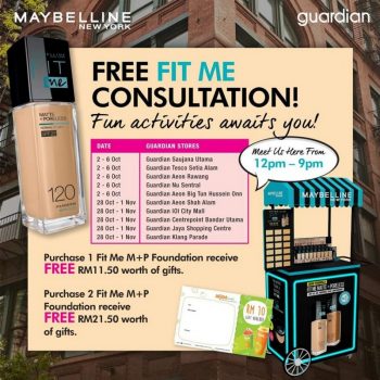 Maybelline-Free-Sample-at-Guardian-350x350 - Beauty & Health Cosmetics Johor Kedah Kelantan Kuala Lumpur Melaka Negeri Sembilan Pahang Penang Perak Perlis Promotions & Freebies Putrajaya Sabah Sarawak Selangor Terengganu 