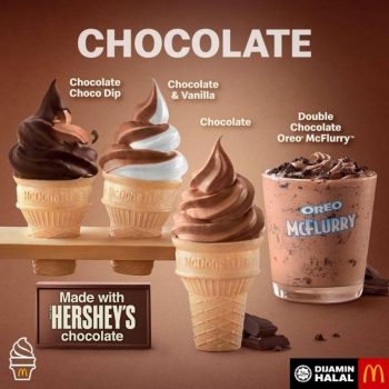 McDonalds-Herseys-Chocolate-Flavored-Desserts-Promo-350x350 - Beverages Food , Restaurant & Pub Ice Cream Johor Kedah Kelantan Kuala Lumpur Melaka Negeri Sembilan Pahang Penang Perak Perlis Promotions & Freebies 