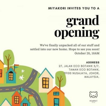 Miyakori-Grand-Opening-Promo-at-Eco-Botanic-350x350 - Beverages Food , Restaurant & Pub Johor Promotions & Freebies 