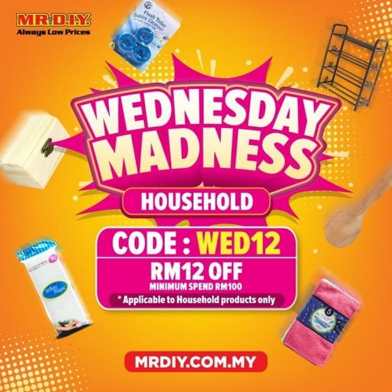 28 Oct 2020: Mr Diy Wednesday Madness - EverydayOnSales.com