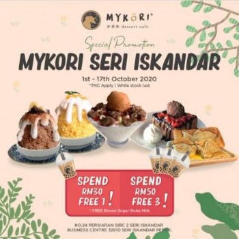Mykori-Opening-Promotion-at-Seri-Iskandar-Perak-350x350 - Beverages Food , Restaurant & Pub Perak Promotions & Freebies 
