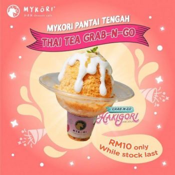 Mykori-Pantai-Tengah-Thai-Tea-Kakigori-Promotion-350x350 29 Oct 2020 Onward: Mykori Thai Tea Kakigori Promotion at Pantai Tengah