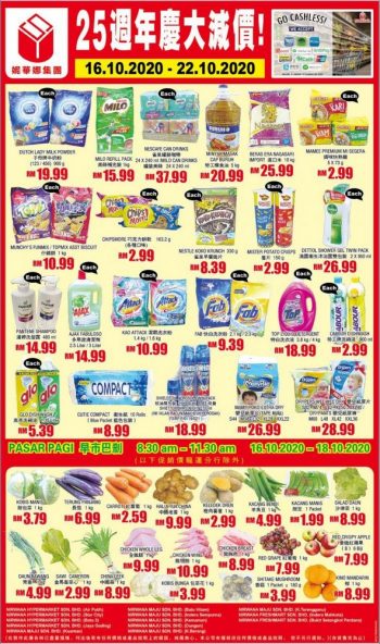 Nirwana-25th-Anniversary-Promotion-350x592 - Pahang Promotions & Freebies Supermarket & Hypermarket 