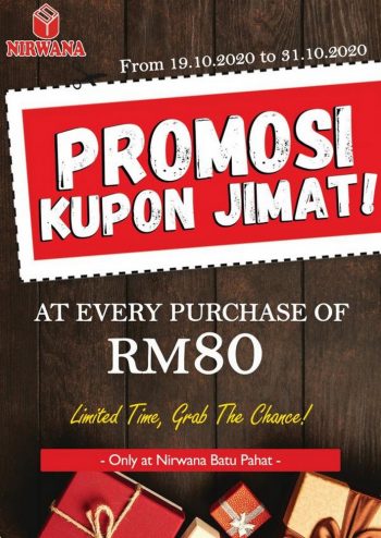 Nirwana-Discount-Coupon-Promotion-at-Batu-Pahat-350x494 - Johor Promotions & Freebies Supermarket & Hypermarket 