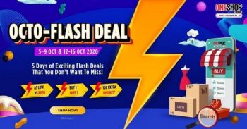 Octo-Flash-Deal-at-Oneshop-1-Utama-350x183 - Johor Kedah Kelantan Kuala Lumpur Melaka Negeri Sembilan Online Store Others Pahang Penang Perak Perlis Promotions & Freebies Putrajaya Sabah Sarawak Selangor Terengganu 