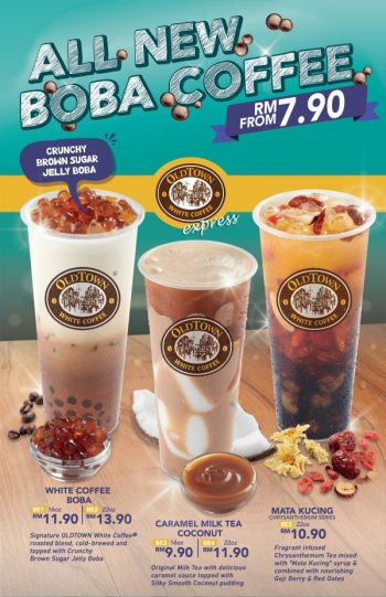 OldTown-Boba-Coffee-Promo-1-350x541 - Beverages Food , Restaurant & Pub Johor Kedah Kelantan Kuala Lumpur Melaka Negeri Sembilan Pahang Penang Perak Perlis Promotions & Freebies Putrajaya Sabah Sarawak Selangor Terengganu 