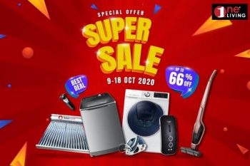 One-Living-Household-Appliances-Super-Sale-350x233 - Electronics & Computers Home Appliances Johor Kedah Kelantan Kitchen Appliances Kuala Lumpur Malaysia Sales Melaka Negeri Sembilan Pahang Penang Perak Perlis Putrajaya Sabah Sarawak Selangor Terengganu 