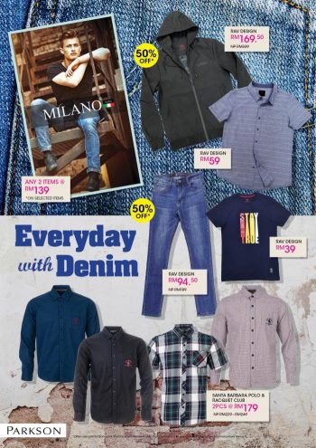 Parkson-Mad-About-Denim-Promotion-11-350x495 - Apparels Fashion Accessories Fashion Lifestyle & Department Store Johor Kedah Kelantan Kuala Lumpur Melaka Negeri Sembilan Pahang Penang Perak Perlis Promotions & Freebies Putrajaya Sabah Sarawak Selangor Supermarket & Hypermarket Terengganu 