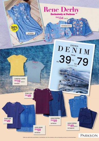 Parkson-Mad-About-Denim-Promotion-6-350x495 - Apparels Fashion Accessories Fashion Lifestyle & Department Store Johor Kedah Kelantan Kuala Lumpur Melaka Negeri Sembilan Pahang Penang Perak Perlis Promotions & Freebies Putrajaya Sabah Sarawak Selangor Supermarket & Hypermarket Terengganu 