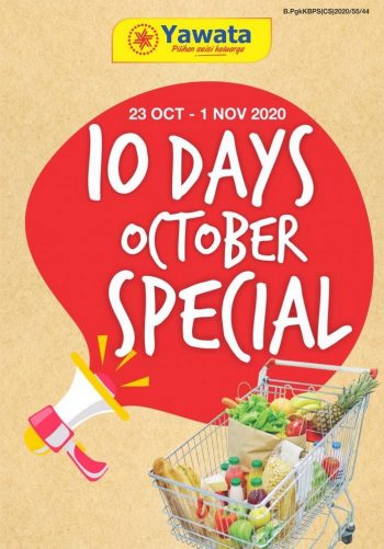 Pasaraya-Yawata-10-Days-October-Promotion-350x501 - Kedah Promotions & Freebies Supermarket & Hypermarket 