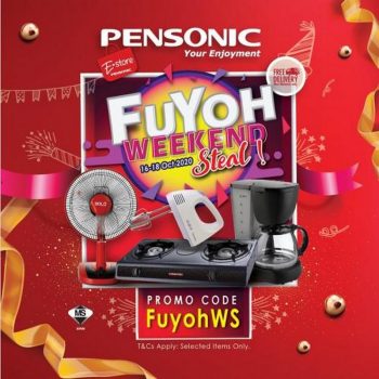Pensonic-Online-Fuyoh-Weekend-Sale-350x350 16-18 Oct 2020: Pensonic Online Fuyoh Weekend Sale