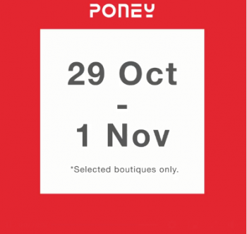 Poney-4-Days-Special-1-350x331 - Baby & Kids & Parenting Children Fashion Johor Kedah Melaka Negeri Sembilan Pahang Penang Promotions & Freebies Sabah 