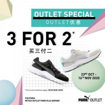 Puma-Buy-3-for-2-Promotion-at-Mitsui-Outlet-Park-350x350 - Apparels Fashion Accessories Fashion Lifestyle & Department Store Footwear Promotions & Freebies Selangor 