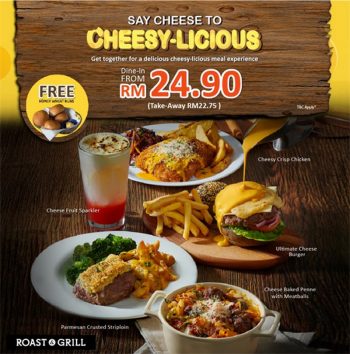 Roast-Grill-Say-Cheese-to-Cheesy-licious-Promo-350x354 - Beverages Food , Restaurant & Pub Kuala Lumpur Promotions & Freebies Selangor 