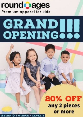 Round-Ages-Grand-Opening-Promo-at-ISETAN-350x494 - Baby & Kids & Toys Children Fashion Promotions & Freebies Selangor 