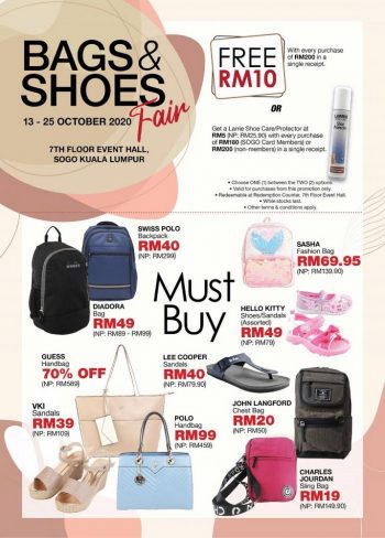 SOGO-Bags-Shoes-Fair-Sale-350x488 - Kuala Lumpur Malaysia Sales Selangor Supermarket & Hypermarket 