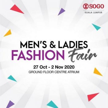 SOGO-Mens-Ladies-Fashion-Fair-Promotion-350x350 - Kuala Lumpur Promotions & Freebies Selangor Supermarket & Hypermarket 