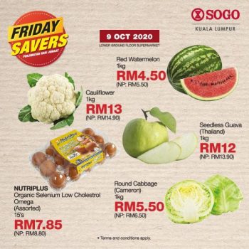 SOGO-Supermarket-Friday-Savers-Promotion-2-1-350x350 - Kuala Lumpur Promotions & Freebies Selangor Supermarket & Hypermarket 