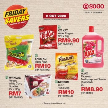 SOGO-Supermarket-Friday-Savers-Promotion-3-350x350 - Kuala Lumpur Promotions & Freebies Selangor Supermarket & Hypermarket 