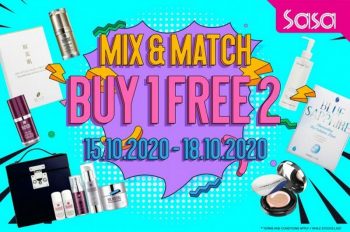Sasa-Mix-Match-Buy-1-Free-2-Promotion-1-350x232 - Beauty & Health Cosmetics Fragrances Johor Kedah Kelantan Kuala Lumpur Melaka Negeri Sembilan Pahang Penang Perak Perlis Personal Care Promotions & Freebies Putrajaya Sabah Sarawak Selangor Terengganu 