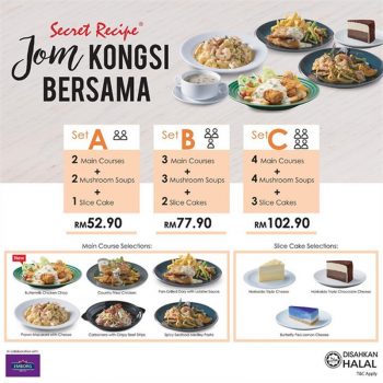 Secret-Recipe-Jom-Kongsi-Bersama-Deals-350x350 - Beverages Food , Restaurant & Pub Johor Kedah Kelantan Kuala Lumpur Melaka Negeri Sembilan Pahang Penang Perak Perlis Promotions & Freebies Putrajaya Selangor Terengganu 