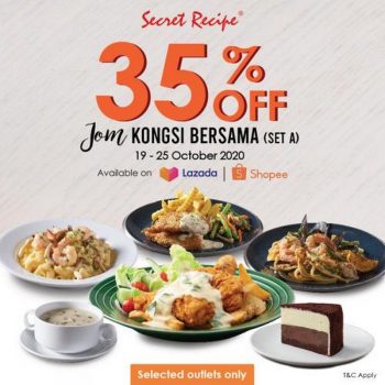 Secret-Recipe-Jom-Kongsi-Bersame-Promotion-at-Lazada-Shopee-350x350 - Beverages Cake Food , Restaurant & Pub Johor Kedah Kelantan Kuala Lumpur Melaka Negeri Sembilan Online Store Pahang Penang Perak Perlis Promotions & Freebies Putrajaya Sabah Sarawak Selangor Terengganu 