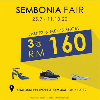 Sembonia-Outlet-Fair-at-Freeport-AFamosa-Outlet-350x350 - Apparels Events & Fairs Fashion Accessories Fashion Lifestyle & Department Store Footwear Melaka 