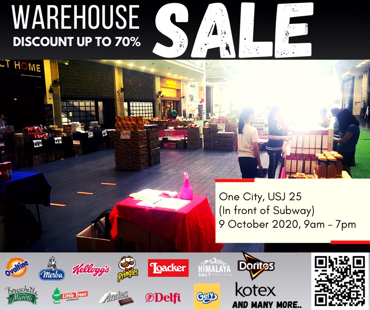 Snacks-Warehouse-Sale-Jualan-Gudang-Malaysia-2020-One-City - Beverages Food , Restaurant & Pub Selangor Snacks Warehouse Sale & Clearance in Malaysia 