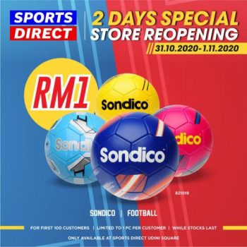 Sports-Direct-Re-Opening-Promotion-at-Udini-3-350x350 - Apparels Fashion Accessories Fashion Lifestyle & Department Store Footwear Penang Promotions & Freebies 