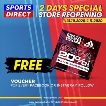Sports-Direct-Re-Opening-Promotion-at-Udini-4-350x350 - Apparels Fashion Accessories Fashion Lifestyle & Department Store Footwear Penang Promotions & Freebies 
