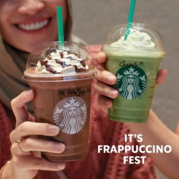 Starbucks-Frappuccino-Promotion-350x350 - Beverages Food , Restaurant & Pub Johor Kedah Kelantan Kuala Lumpur Melaka Negeri Sembilan Pahang Penang Perak Perlis Promotions & Freebies Putrajaya Sabah Sarawak Selangor Terengganu 